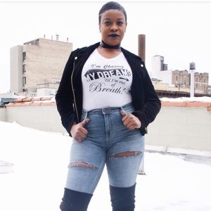 V-neck Graphic T-Shirt